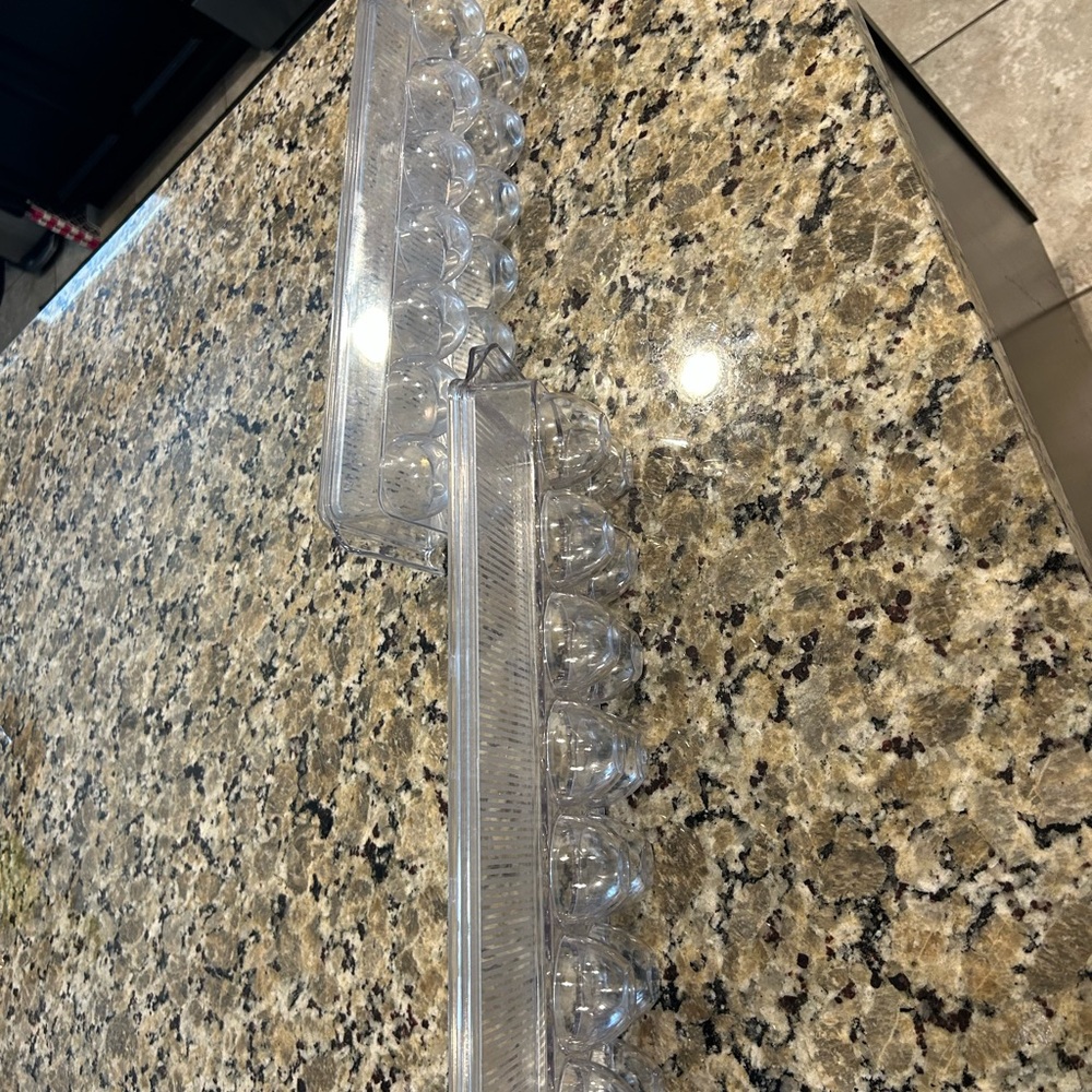 Clear Egg Storage Containers set of 2